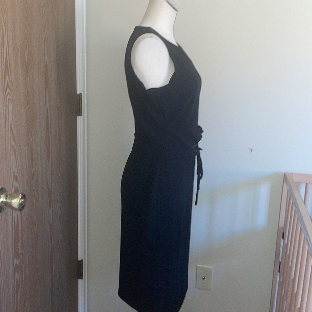 Lulu's Black Midi Dress Large NWT - Picture 12 of 14